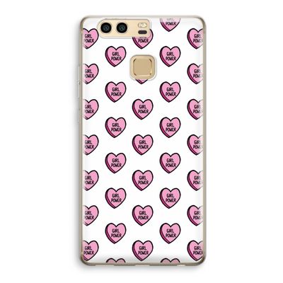 GIRL POWER: Huawei P9 Transparant Hoesje