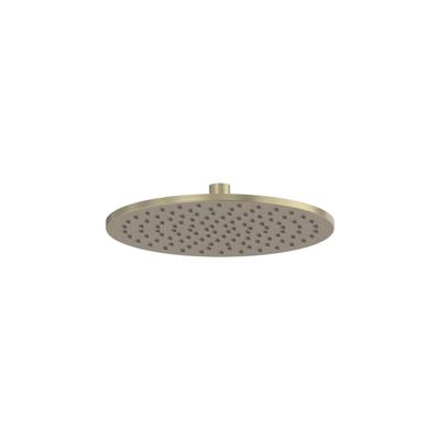 Hoofddouche MAY Medium 25 cm met Antikalk Nozzles Geborsteld Mat Goud PVD