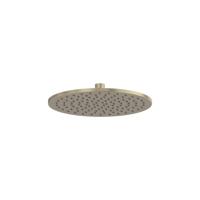 Hoofddouche MAY Medium 25 cm met Antikalk Nozzles Geborsteld Mat Goud PVD