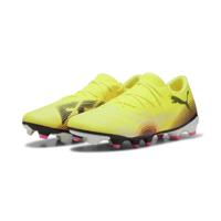 PUMA Future 8 Match Low Gras / Kunstgras Voetbalschoenen (MG) Geel Zwart Roze