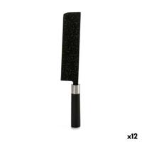 Groot kookmes Kinvara KT11-5604M08 KT11-5604M08 Zwart Roestvrij staal Plastic 5,3 x 33 x 2,3 cm 33 x 2,3 x 5,3 cm Marmer (12 Stu