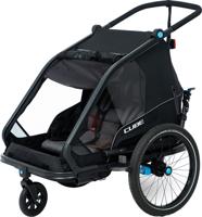 Cube double cmpt kids trailer