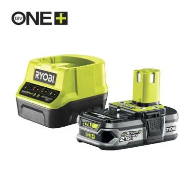 ONE+™ 18V 1x 2,5 Ah Lithium+ accu & lader set