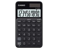 Casio SL-310UC-BK Zakrekenmachine Zwart Aantal displayposities: 10 werkt op zonne-energie, werkt op batterijen (b x h x d) 70 x 8 x 118 mm