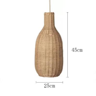 Bohemian Wicker Pendant Light