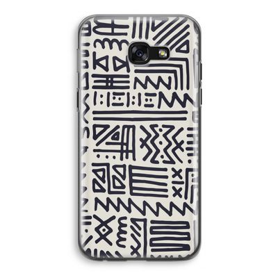 Marrakech print: Samsung Galaxy A5 (2017) Transparant Hoesje