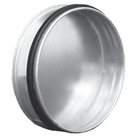 Deksel met afdichtingsrubber Ø160mm Deksel met afdichtingsrubber Ø160mm