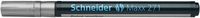 Schneider Lakmarker Maxx 271 1-2mm Zilver 10 Stuks - thumbnail