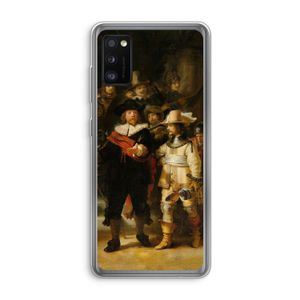 De Nachtwacht: Samsung Galaxy A41 Transparant Hoesje