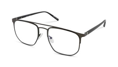Leesbril Readr. Corey 064 -Blauwlichtfilter-Gun metal-+4.00