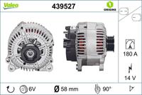 Dynamo / Alternator NEW ORIGINAL PART VALEO, Spanning (Volt)14V, u.a. für Audi, VW