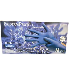 CMT EpidermProtect Nitriel Onderzoekhandschoen Poedervrij