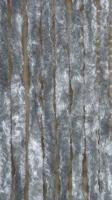 Kattenstaart vliegengordijn 100x230 grijs gevlamd