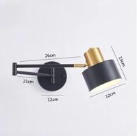 LUXARM Verstelbare Wandlamp met Lange Arm LUXARM Verstelbare Wandlamp met Lange Arm