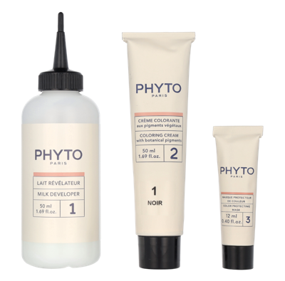 Phyto Phytocolor Permanent Color 1 Noir Haarverf 112 ml