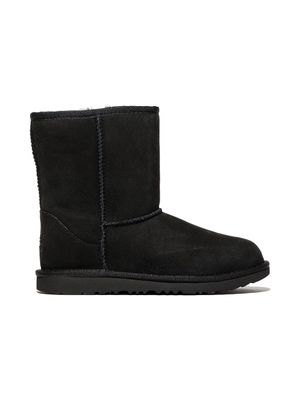 UGG Kids bottines Classic Short II - Noir