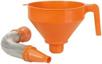 PRESSOL trechter plastic funnel 160mm sb flex. external +strainer