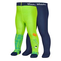 Playshoes maillot 2-pack groen marine Maat - thumbnail