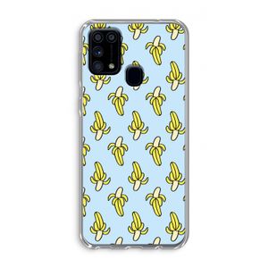 Bananas: Samsung Galaxy M31 Transparant Hoesje