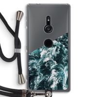 Zee golf: Sony Xperia XZ2 Transparant Hoesje met koord