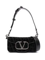 Valentino Garavani sac porté épaule à détail VLOGO monogrammé - Noir