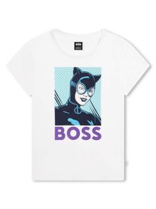 BOSS Kidswear x Batman t-shirt à imprimé graphique - Blanc