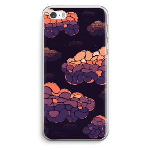 Patroon Wolken: iPhone 5 / 5S / SE Transparant Hoesje