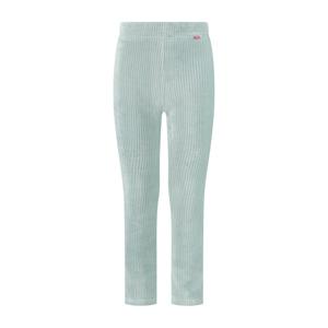 MAYCE Meisjes flair broek rib velours - Powder blauw