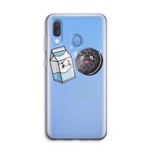 Best Friend Forever: Samsung Galaxy A40 Transparant Hoesje