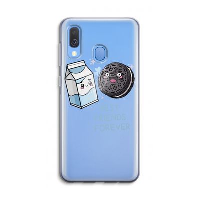 Best Friend Forever: Samsung Galaxy A40 Transparant Hoesje