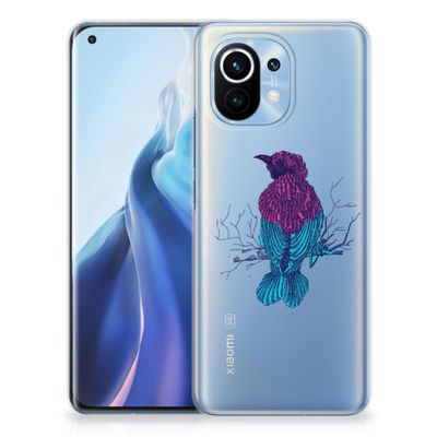 Xiaomi Mi 11 Telefoonhoesje met Naam Merel Xiaomi Mi 11 Telefoonhoesje met Naam Merel