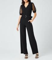 Zip73 Jumpsuit Mesh Z25/829/01/001 Jumpsuit 001 Black