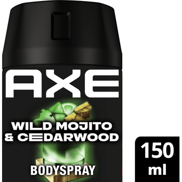 Axe Deodorant Bodyspray Wild Mojito & Cedarwood 150 ml bij Jumbo
