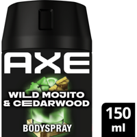 Axe Deodorant Bodyspray Wild Mojito & Cedarwood 150 ml bij Jumbo