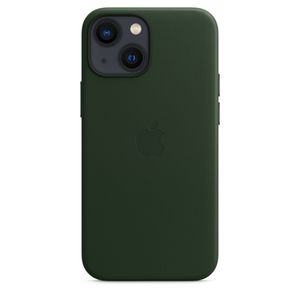 Apple origineel Leather MagSafe Case iPhone 13 Mini Sequoia Green - MM0J3ZM/A
