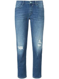 Enkellange loose fit-jeans model Grace Van Glücksmoment denim