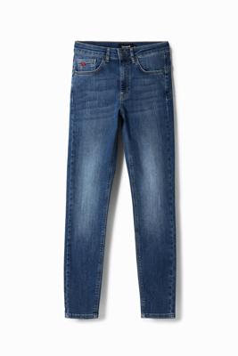 Slim fit push-up spijkerbroek - BLUE - 38