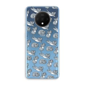 Poezen: OnePlus 7T Transparant Hoesje