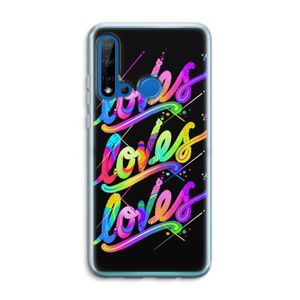 Loves: Huawei P20 Lite (2019) Transparant Hoesje