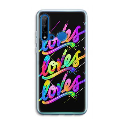 Loves: Huawei P20 Lite (2019) Transparant Hoesje