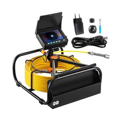 VEVOR Rioolcamera 30m 4,3" Rioolcamera met 6 verstelbare LED's 16GB kaart