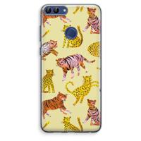 Cute Tigers and Leopards: Huawei P Smart (2018) Transparant Hoesje