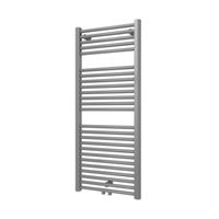 Designradiator Plieger Palmyra 580 Watt Midden- of Zijaansluiting 117,5x50 cm Zilver Metallic Designradiator Plieger Palmyra 580 Watt Midden- of Zijaansluiting 117,5x50 cm Zilver Metallic