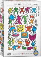 Collage - Keith Haring Puzzel 1000 Stukjes