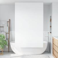 VidaXL Doucherolgordijn 120x240 cm stofbreedte 116 cm
