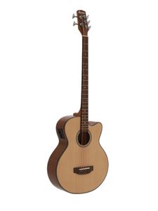 DIMAVERY AB-455 Acoustic Bass, 5-string, nature