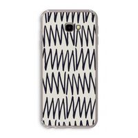 Marrakech Zigzag: Samsung Galaxy J4 Plus Transparant Hoesje