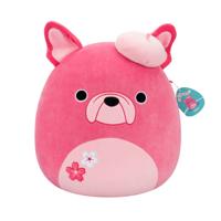 Squishmallows Elise French bulldog knuffel - Rose