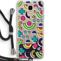8-bit N°6: Samsung Galaxy J6 (2018) Transparant Hoesje met koord