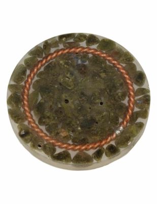 Orgonite Weerstandsschijf Groen